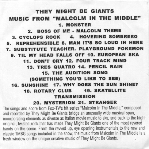 Music from Malcolm in the Middle
